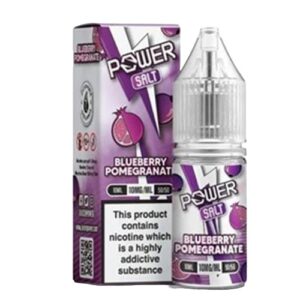 BLUEBERRY POMEGRENATE POWER 10ML NIC SALT JUICE N POWER