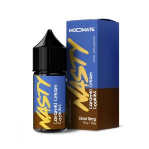 CARAMEL CREAM COOKIES (MODMATE) 50ML E LIQUID NASTY JUICE