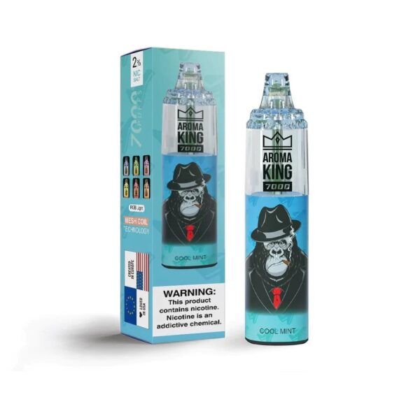 AROMA KING 7000 DISPOSABLE VAPE KIT 20MG - Image 23