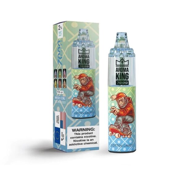 AROMA KING 7000 DISPOSABLE VAPE KIT 20MG - Image 22