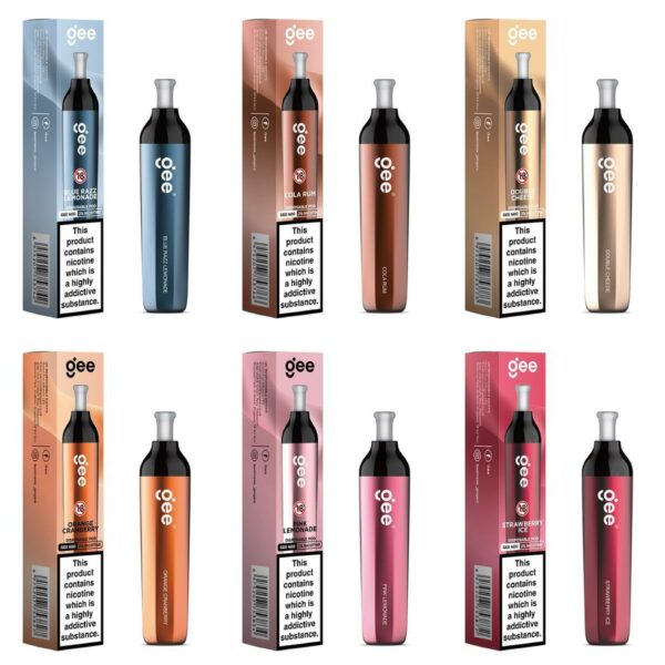 ELF BAR GEE 600 DISPOSABLE VAPE KIT 20MG