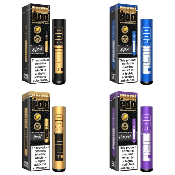 FRUNK BAR BATTERY & REPLACEMENT PREFILLED PODS
