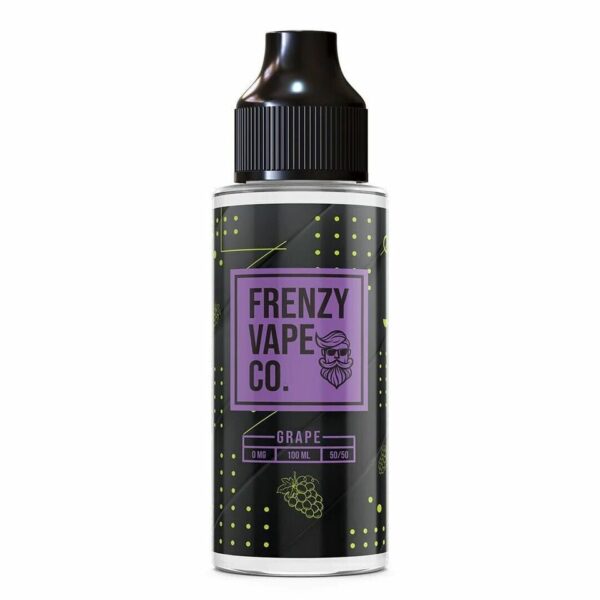GRAPE 100ML E LIQUID FRENZY VAPE CO