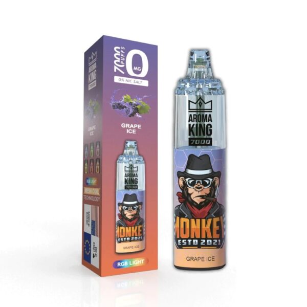 AROMA KING 7000 DISPOSABLE VAPE KIT 0MG - Image 30