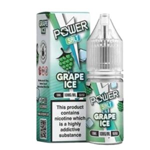 GRAPE ICE POWER 10ML NIC SALT JUICE N POWER