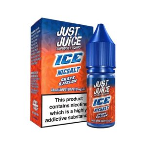 GRAPE & MELON (ICE) 10ML NIC SALT JUST JUICE