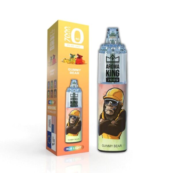 AROMA KING 7000 DISPOSABLE VAPE KIT 0MG - Image 28