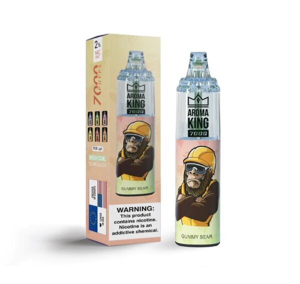 AROMA KING 7000 DISPOSABLE VAPE KIT 20MG - Image 21