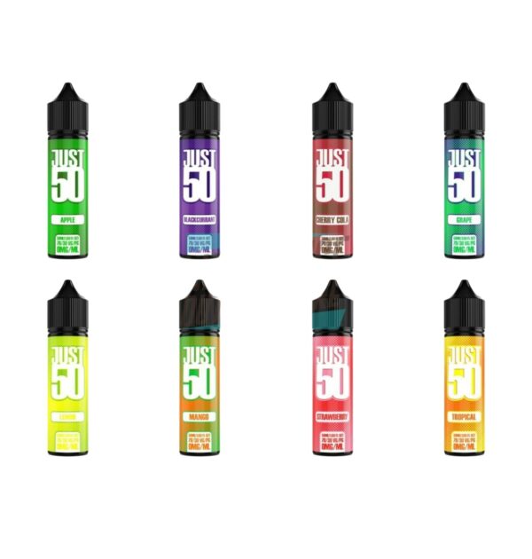 JUST 50 RANGE 50ML E LIQUID