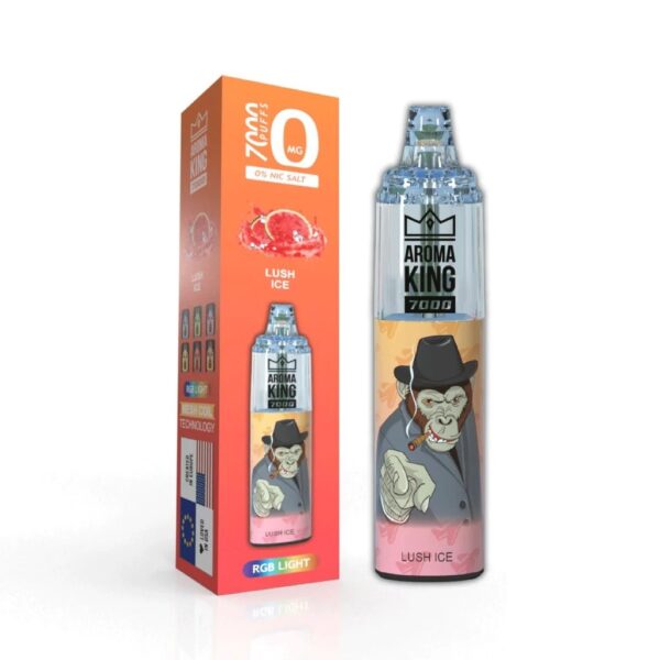 AROMA KING 7000 DISPOSABLE VAPE KIT 0MG - Image 26