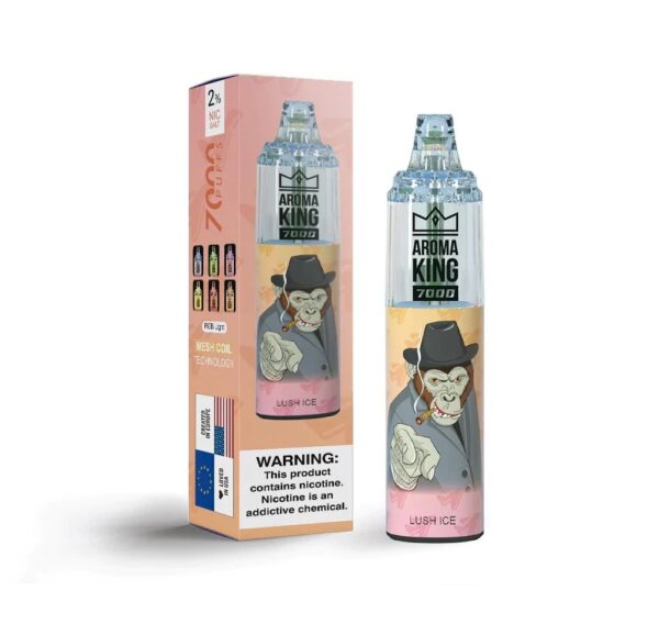 AROMA KING 7000 DISPOSABLE VAPE KIT 20MG - Image 20