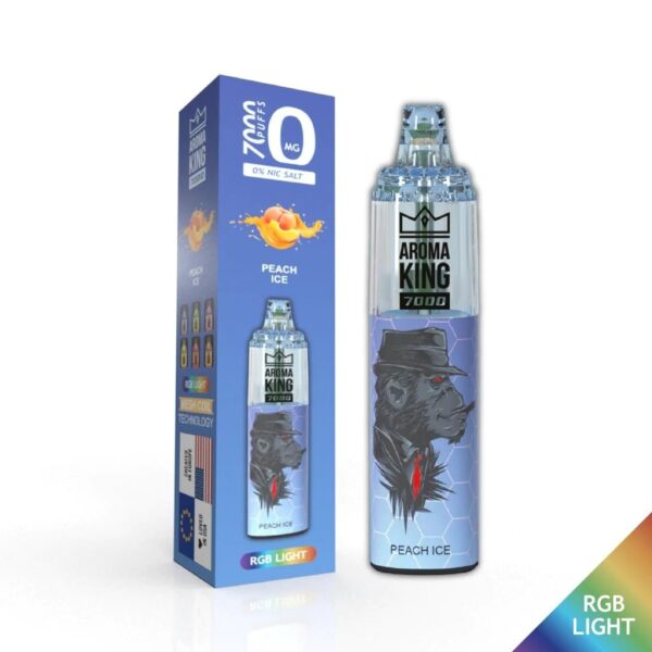 AROMA KING 7000 DISPOSABLE VAPE KIT 0MG - Image 20