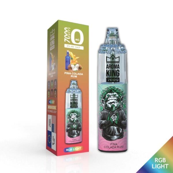 AROMA KING 7000 DISPOSABLE VAPE KIT 0MG - Image 18
