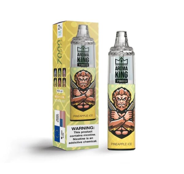 AROMA KING 7000 DISPOSABLE VAPE KIT 20MG - Image 14