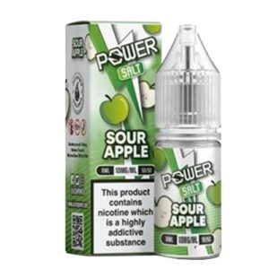 SOUR APPLE POWER 10ML NIC SALT JUICE N POWER