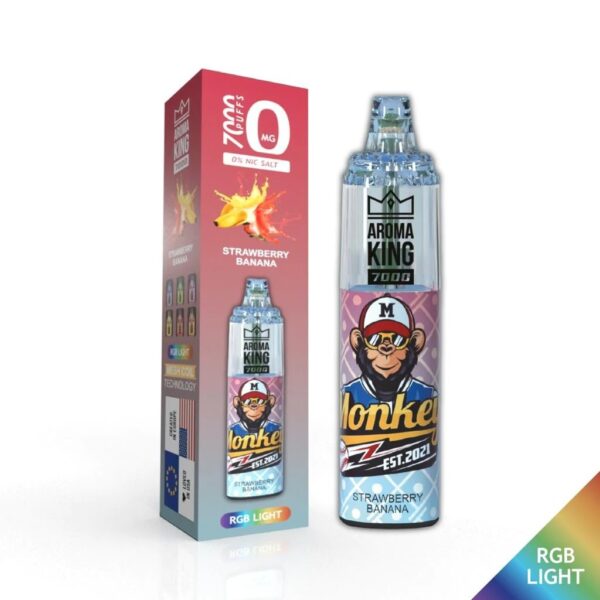AROMA KING 7000 DISPOSABLE VAPE KIT 0MG - Image 12