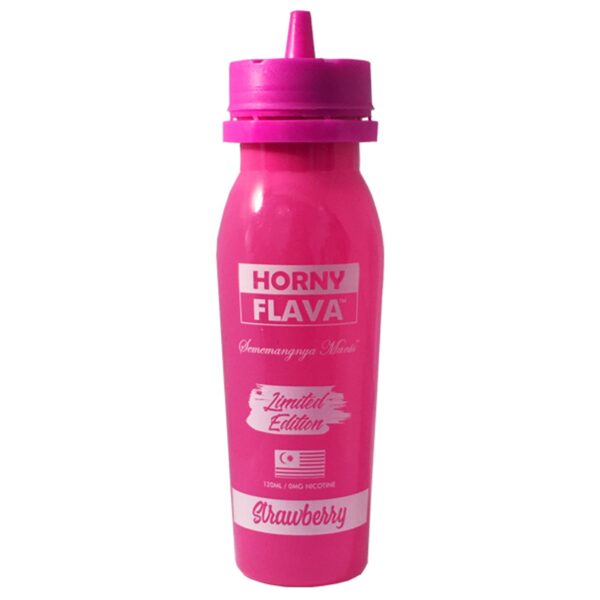 STRAWBERRY E-LIQUID 100ML 50/50 HORNY FLAVA