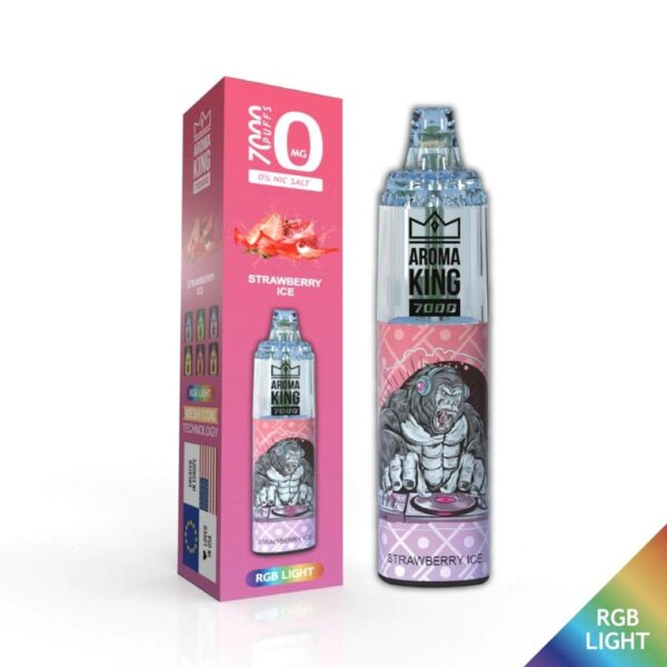 AROMA KING 7000 DISPOSABLE VAPE KIT 0MG - Image 8