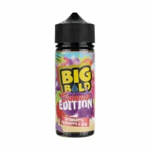 STRAWBERRY RASPBERRY & ACAI (SUMMER EDITION) 100ML E LIQUID BIG BOLD