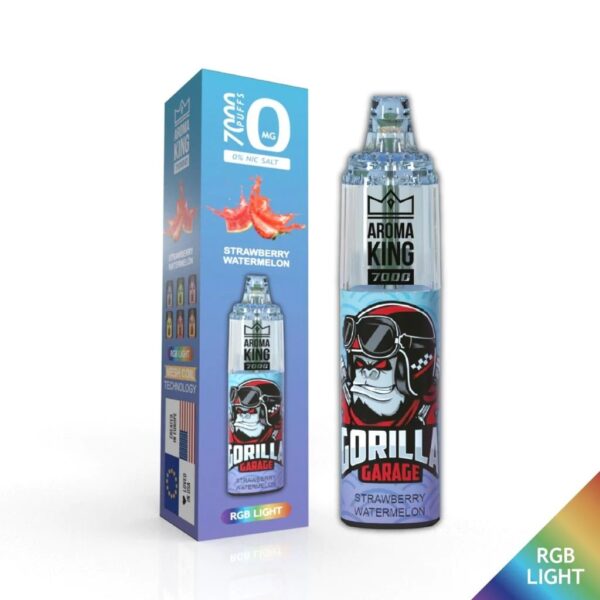 AROMA KING 7000 DISPOSABLE VAPE KIT 0MG - Image 10