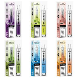 THE CRYSTAL PRO 600 DISPOSABLE VAPE KIT 20MG