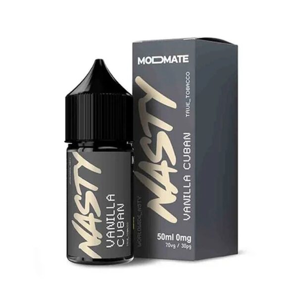 VANILLA CUBAN (MODMATE) 50ML E LIQUID NASTY JUICE
