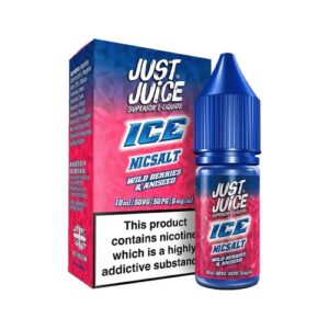 WILD BERRIES & ANISEED (ICE) 10ML NIC SALT JUST JUICE