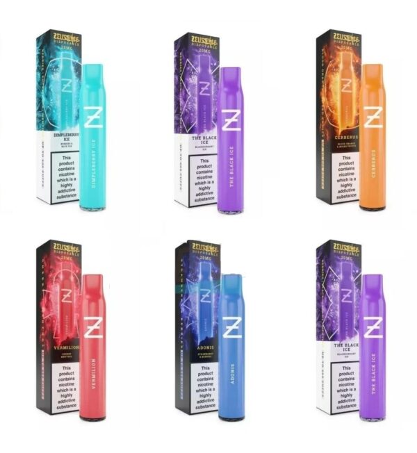 ZEUS JUICE 600 DISPOSABLE POD DEVICE 20MG EXP