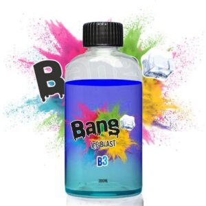 B3 (BLUEBERRY BLACKCURRANT BUBBLEGUM) 200ML E LIQUID BANG ICE BLAST