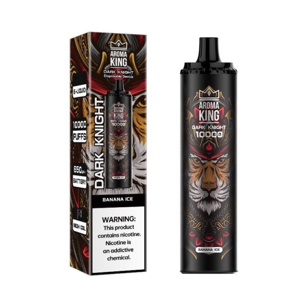 AROMA KING DARK KNIGHT 10000 DISPOSABLE VAPE KIT 0MG - Image 8