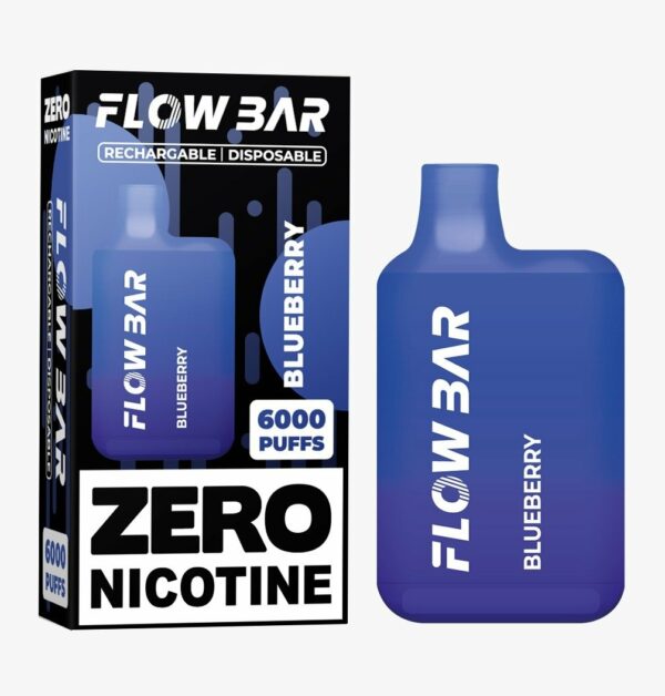 FLOW BAR 6000 MESH COIL DISPOSABLE VAPE KIT 0MG - Image 5