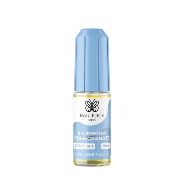 BLUEBERRY POMEGRANATE 10ML NIC SALT BAR JUICE 5000