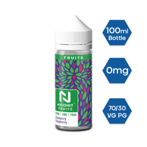 BLUEBERRY RASPBERRY FRUITS 100ML E LIQUID NICOHIT