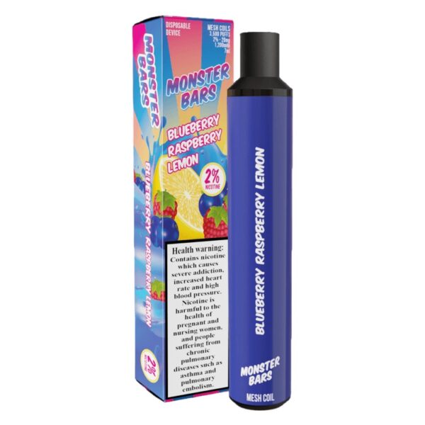 MONSTER VAPE BARS DISPOSABLE VAPE KIT 20MG - Image 5