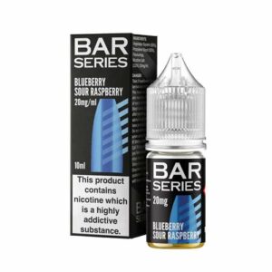 BLUEBERRY SOUR RASPBERRY BAR SERIES 10ML NIC SALT MAJOR FLAVOUR