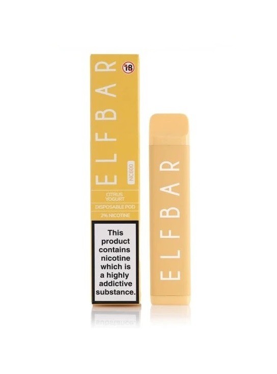 ELF BAR NC600 DISPOSABLE POD DEVICE 20MG PACK OF 10 UK Vape Store E