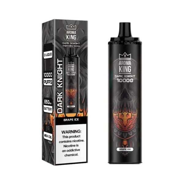 AROMA KING DARK KNIGHT 10000 DISPOSABLE VAPE KIT 0MG - Image 5