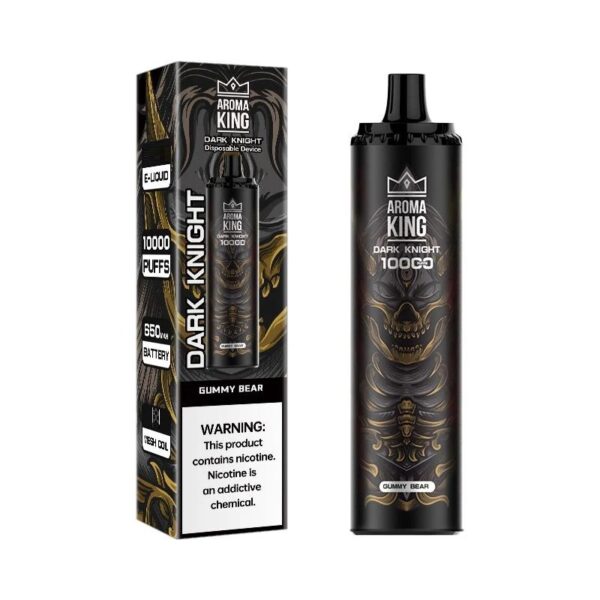 AROMA KING DARK KNIGHT 10000 DISPOSABLE VAPE KIT 0MG - Image 4