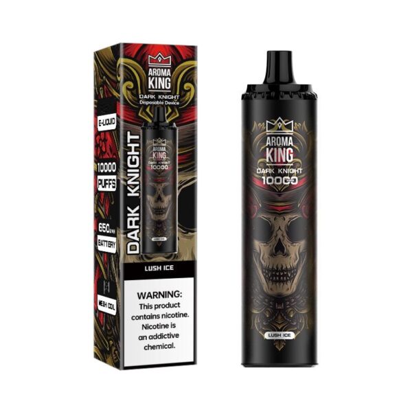 AROMA KING DARK KNIGHT 10000 DISPOSABLE VAPE KIT 0MG - Image 3