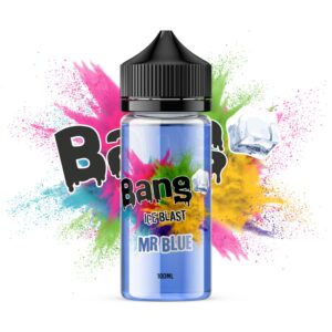 MR BLUE (MIX BERRY MENTHOL) 100ML E LIQUID BANG ICE BLAST