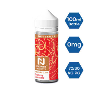 STRAWBERRY CHEESECAKE DESSERTS 100ML E LIQUID NICOHIT