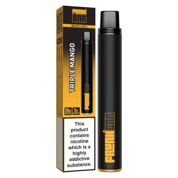 FRUNK MESH BAR 600 DISPOSABLE VAPE KIT 20MG EXP - Image 9