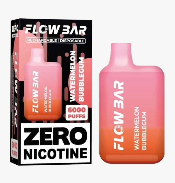 FLOW BAR 6000 MESH COIL DISPOSABLE VAPE KIT 0MG - Image 10