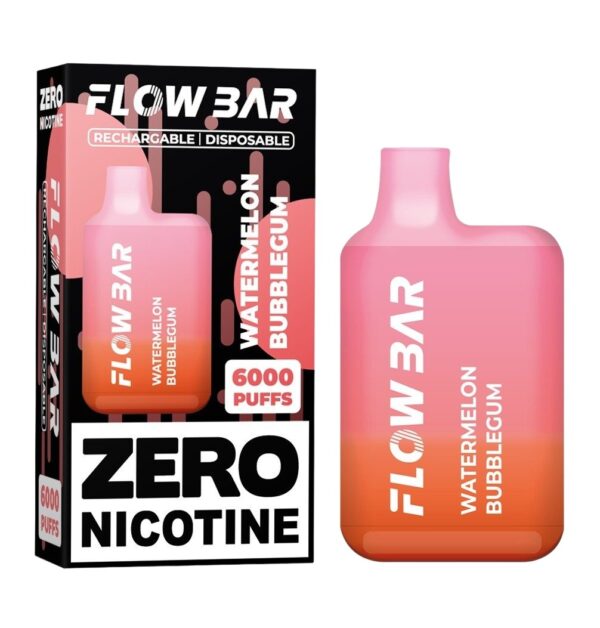 FLOW BAR 6000 MESH COIL DISPOSABLE VAPE KIT 0MG - Image 17