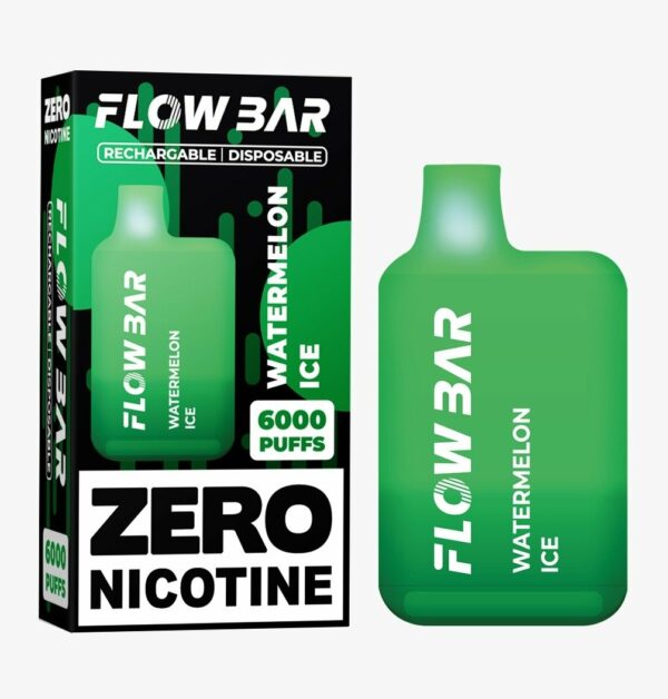FLOW BAR 6000 MESH COIL DISPOSABLE VAPE KIT 0MG - Image 11