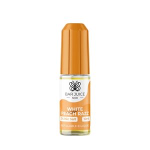 WHITE PEACH RAZZ 10ML NIC SALT BAR JUICE 5000