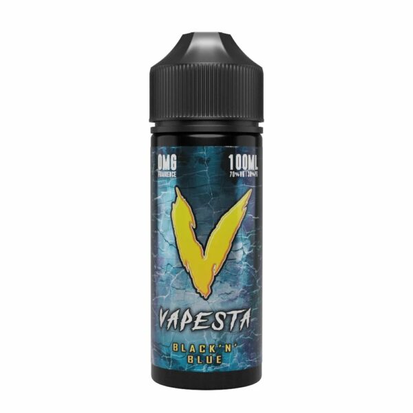 BLACK N BLUE VAPESTA 100ML E LIQUID ULTIMATE