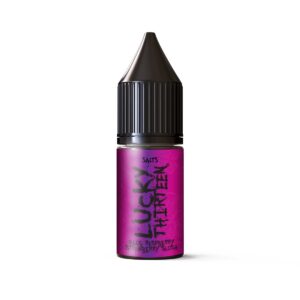 BLUE RASPBERRY STRAWBERRY SLUSH NIC SALT 10ML LUCKY THIRTEEN