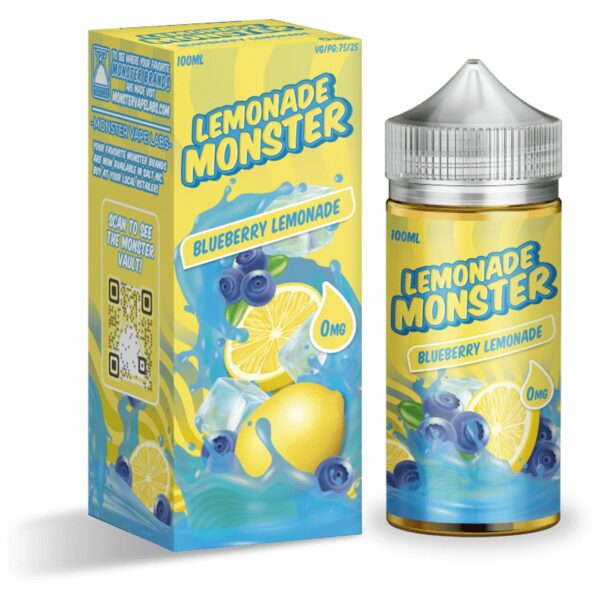BLUEBERRY LEMONADE 100ML E LIQUID LEMONADE MONSTER