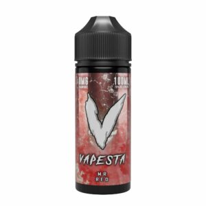 MR RED VAPESTA 100ML E LIQUID ULTIMATE